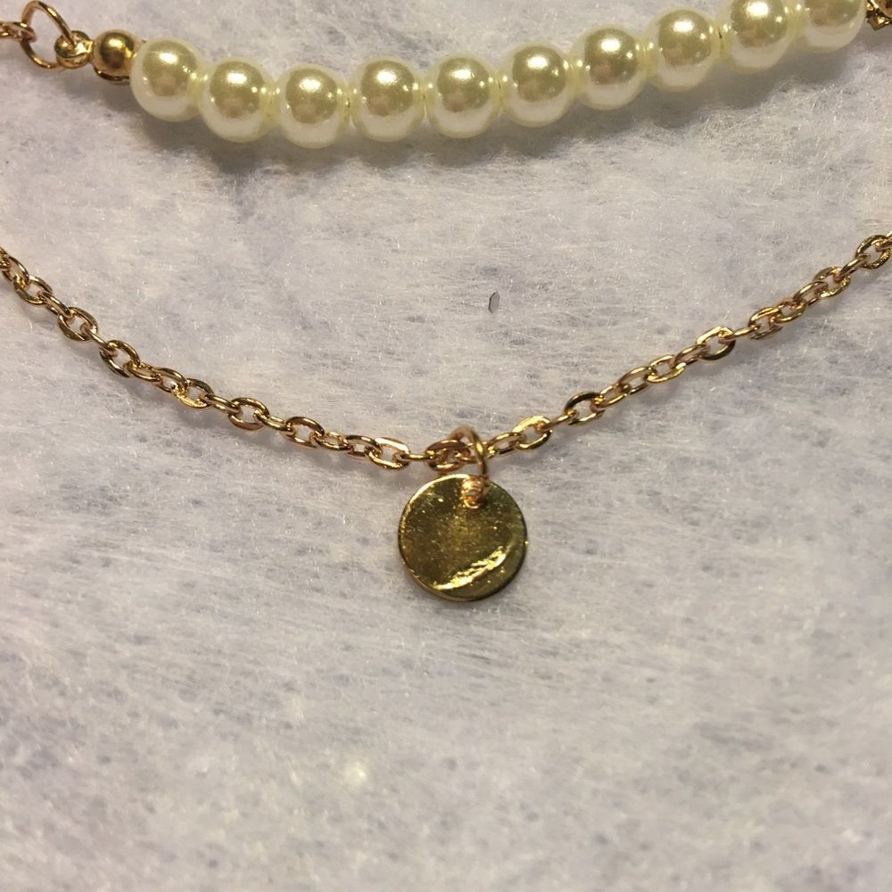 (O1) Triple Layer Necklace - Picture 3 of 3